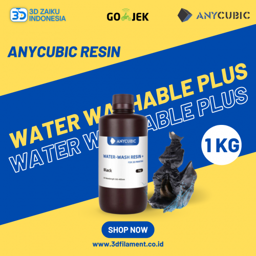 Anycubic Resin Water Washable Plus Resin 3D Printer 1 KG 